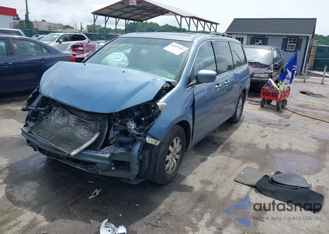 2008 Honda Odyssey Exl z USA, uszkodzony, nr VIN 5FNRL386X8B041595
